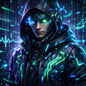 Neon Cipher Signal #009