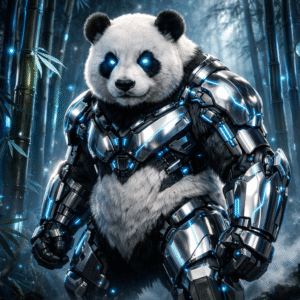 Chrome Panda Flux #010