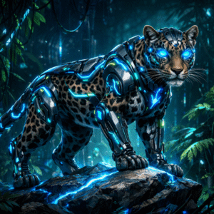 Cyber Leopard Flux #016