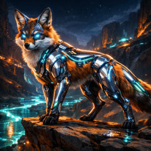 Chrome Fox Flux #018