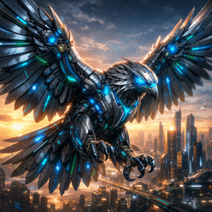 Neon Eagle Nexus #035