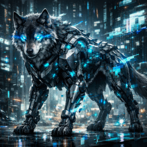 Glitch Wolf MKII #037