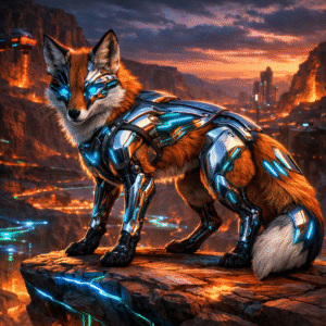 Chrome Fox Flux #044