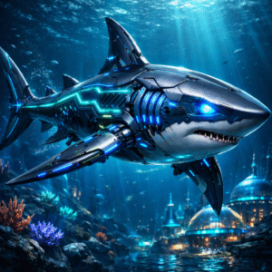 Neon Shark Prime #045