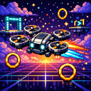 Retro Drone Speedrun #010