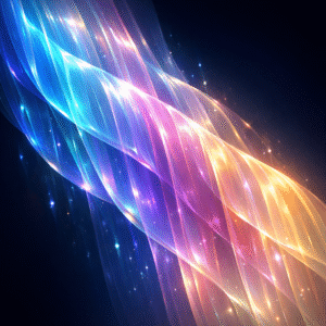 Prismatic Cascade Field #027